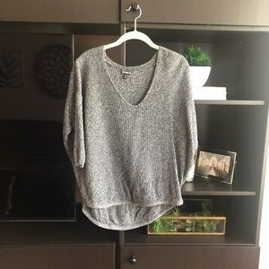 Express grey sweater xs